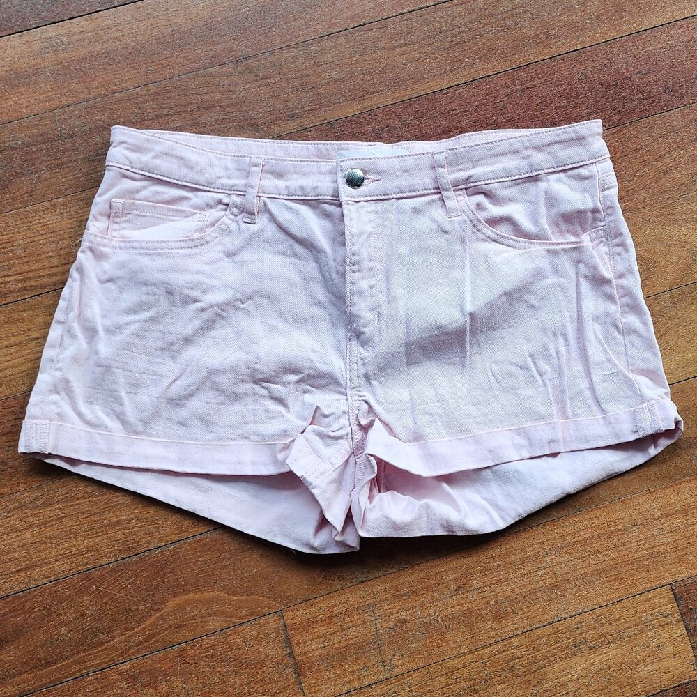 New York Laundry Denim Pink Shorts Size 13